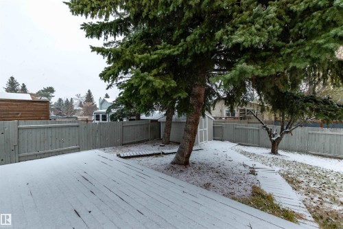 1511 109 Street, Edmonton, AB - Outdoor With Backyard