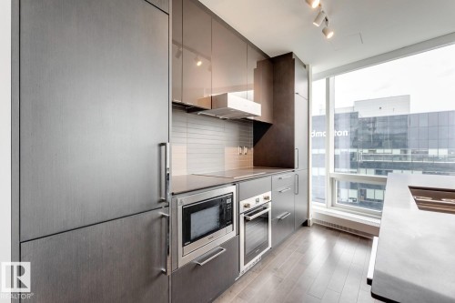 3307 10360 102 Street, Edmonton, AB - Indoor Photo Showing Kitchen