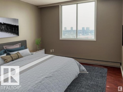 807 9903 104 Street, Edmonton, AB - Indoor Photo Showing Bedroom