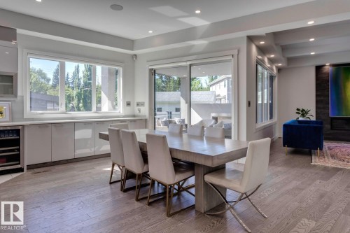 14643 92A Avenue, Edmonton, AB - Indoor Photo Showing Dining Room