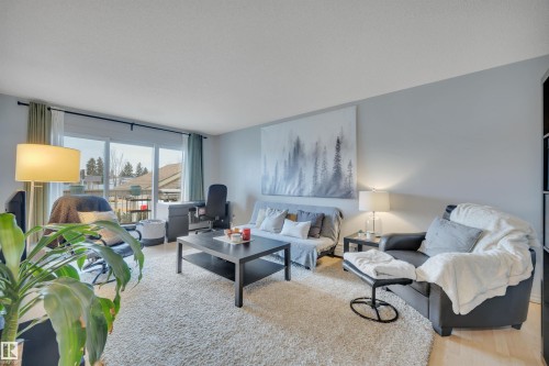 203 11430 40 Avenue, Edmonton, AB - Indoor Photo Showing Living Room