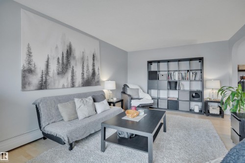 203 11430 40 Avenue, Edmonton, AB - Indoor Photo Showing Living Room