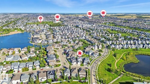 971 Summerside Link, Edmonton, AB - Outdoor With Body Of Water With View