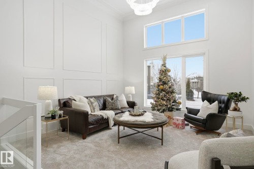 971 Summerside Link, Edmonton, AB - Indoor Photo Showing Living Room