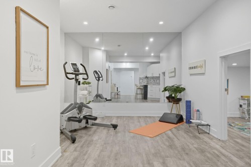 971 Summerside Link, Edmonton, AB - Indoor Photo Showing Gym Room