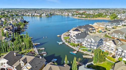 971 Summerside Link, Edmonton, AB - Outdoor With Body Of Water With View