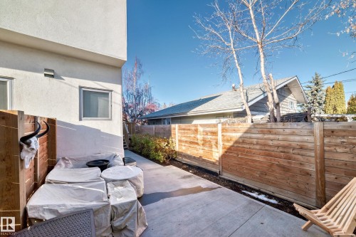 View of patio - 14812 98 Avenue, Edmonton, AB - Outdoor