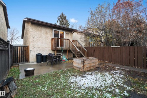 3511 43 Avenue, Edmonton, AB - Outdoor With Deck Patio Veranda