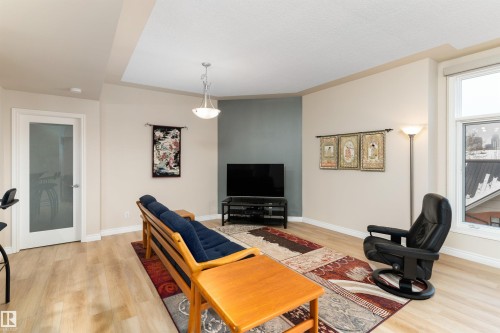 408 9020 Jasper Avenue, Edmonton, AB - Indoor Photo Showing Living Room