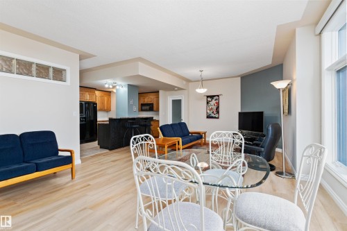 408 9020 Jasper Avenue, Edmonton, AB - Indoor Photo Showing Dining Room