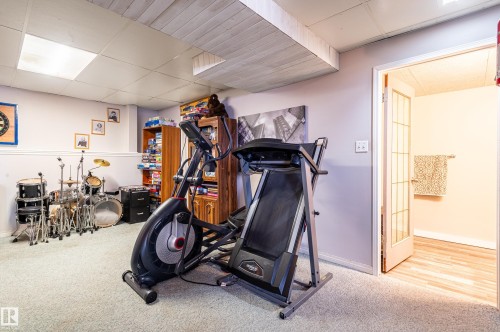 11007 172 Avenue, Edmonton, AB - Indoor Photo Showing Gym Room