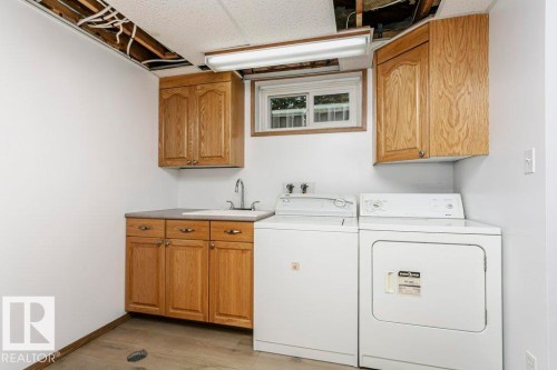 8607 62 Street, Edmonton, AB - Indoor Photo Showing Laundry Room