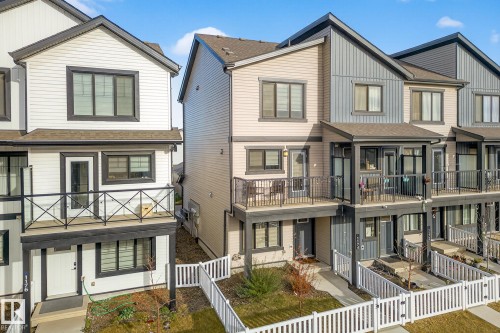1174 Aster Boulevard, Edmonton, AB - Outdoor With Balcony With Facade