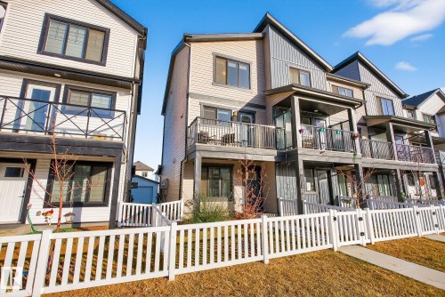 1174 Aster Boulevard, Edmonton, AB - Outdoor With Balcony With Deck Patio Veranda