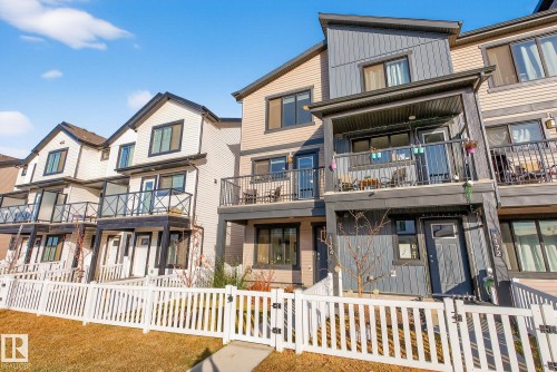 1174 Aster Boulevard, Edmonton, AB - Outdoor With Balcony With Deck Patio Veranda