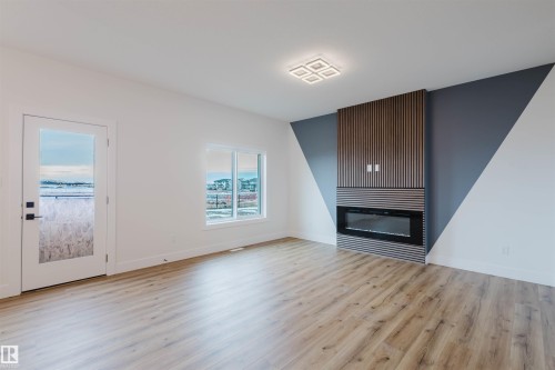 367 Bluff Cove, Leduc, AB - Indoor With Fireplace