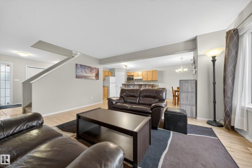 4712 204 Street, Edmonton, AB - Indoor Photo Showing Living Room
