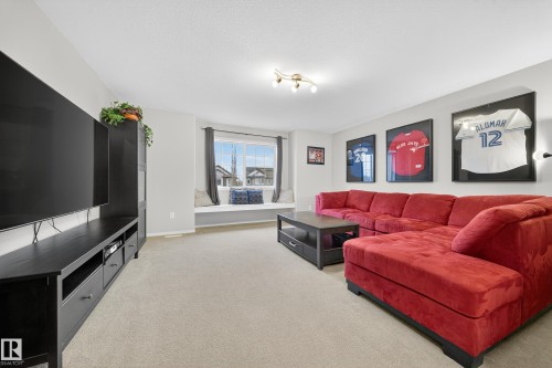 4712 204 Street, Edmonton, AB - Indoor Photo Showing Living Room