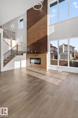 1 Elwyck Gate, Spruce Grove, AB - Indoor With Fireplace