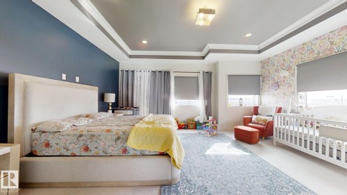 1273 Adamson Drive, Edmonton, AB - Indoor Photo Showing Bedroom