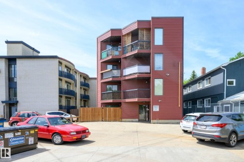 201 10743 107 Street, Edmonton, AB - Outdoor With Balcony