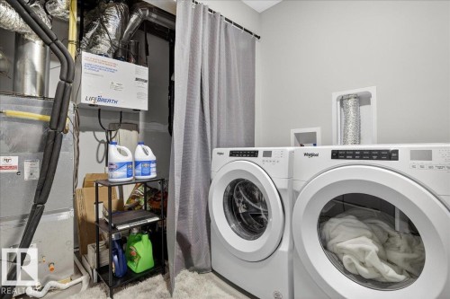 12 6214 Cartmell Court, Edmonton, AB - Indoor Photo Showing Laundry Room