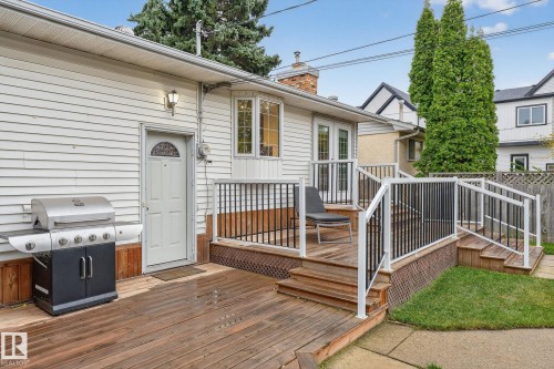 11006 154 Street, Edmonton, AB - Outdoor With Deck Patio Veranda With Exterior