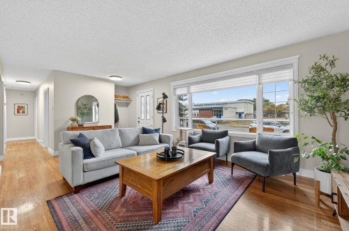 11006 154 Street, Edmonton, AB - Indoor Photo Showing Living Room