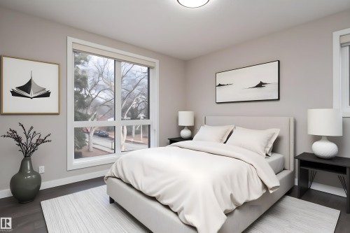 204 11710 87 Avenue, Edmonton, AB - Indoor Photo Showing Bedroom