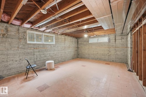 9227 79 Street, Edmonton, AB - Indoor Photo Showing Basement