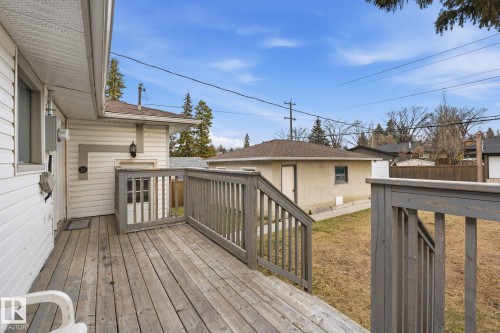 9227 79 Street, Edmonton, AB - Outdoor With Deck Patio Veranda With Exterior