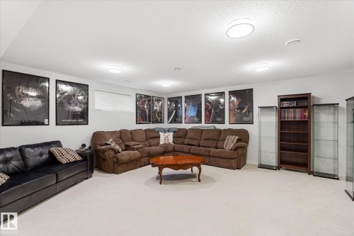 17130 7A Avenue, Edmonton, AB - Indoor Photo Showing Living Room
