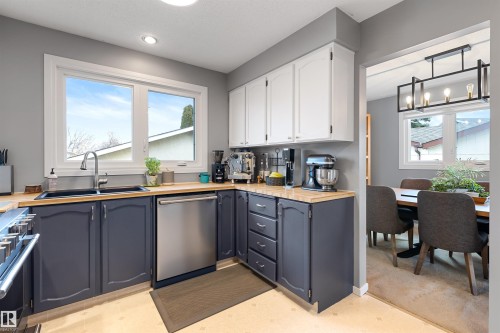 16717 109A Street, Edmonton, AB - Indoor Photo Showing Kitchen With Double Sink