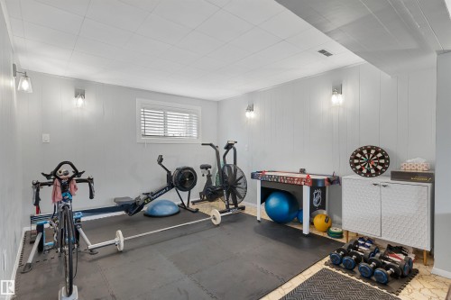 16717 109A Street, Edmonton, AB - Indoor Photo Showing Gym Room