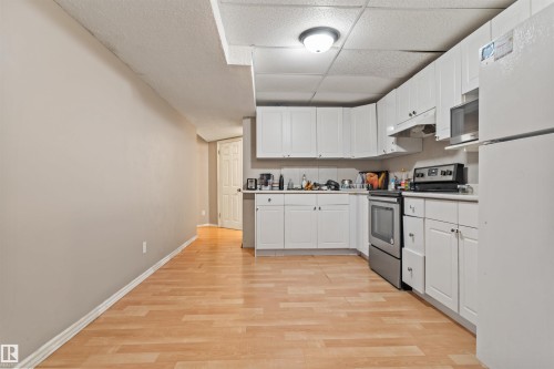 3603 23 St, Edmonton, AB - Indoor Photo Showing Kitchen