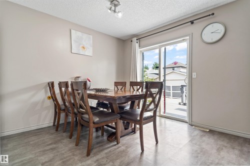 3603 23 St, Edmonton, AB - Indoor Photo Showing Dining Room