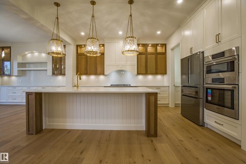 12304 39 Avenue, Edmonton, AB - Indoor Photo Showing Kitchen With Upgraded Kitchen