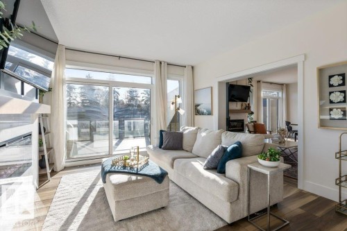 67 Jamison Crescent, St. Albert, AB - Indoor Photo Showing Living Room With Fireplace