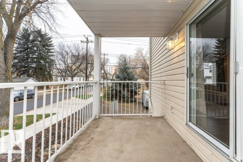 203 8503 108 Street, Edmonton, AB - Outdoor With Balcony With Exterior