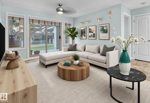 114 278 Suder Greens Drive, Edmonton, AB - Indoor Photo Showing Living Room