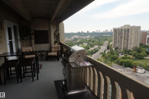1703 9918 101 Street, Edmonton, AB - Outdoor With Balcony