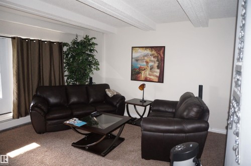 1703 9918 101 Street, Edmonton, AB - Indoor Photo Showing Living Room