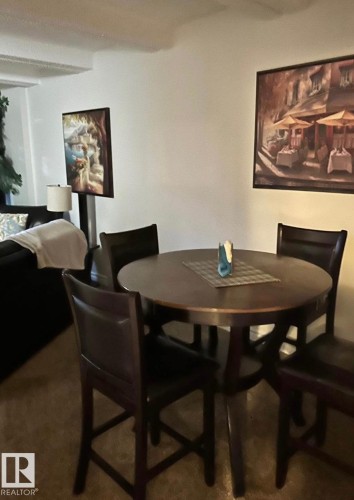 1703 9918 101 Street, Edmonton, AB - Indoor Photo Showing Dining Room
