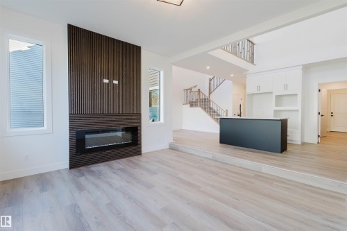 1570 Siskin Link, Edmonton, AB - Indoor With Fireplace