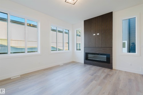 1570 Siskin Link, Edmonton, AB - Indoor With Fireplace