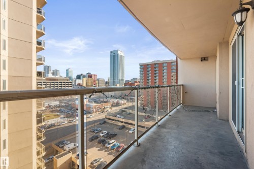 1102 10909 103 Avenue, Edmonton, AB - Outdoor With Balcony With Exterior