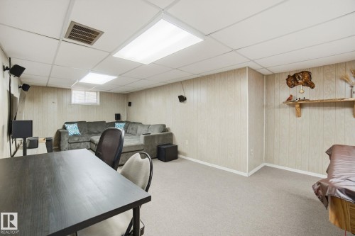 10657 St Gabriel School Road, Edmonton, AB - Indoor Photo Showing Basement