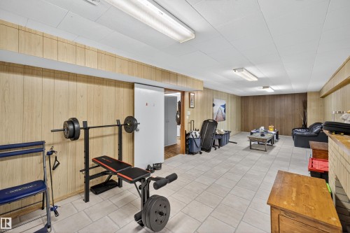 7719 71 Avenue, Edmonton, AB - Indoor Photo Showing Gym Room