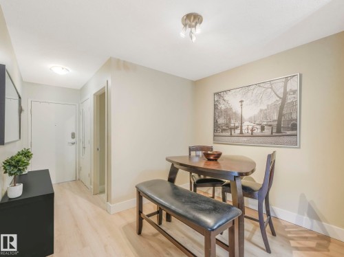 102 9715 110 Street, Edmonton, AB - Indoor Photo Showing Dining Room