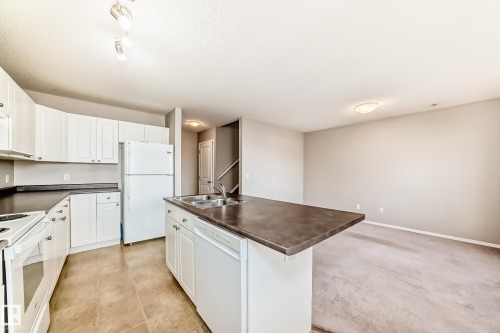 12 Graywood Terrace, Stony Plain, AB - Indoor Photo Showing Kitchen With Double Sink